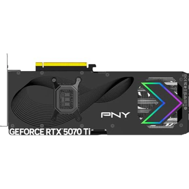 PNY GeForce RTX 5070 Ti, 16 GB Gaming Grafikkarte mit Triple Fan und ARGB Beleuchtung – Bild 14