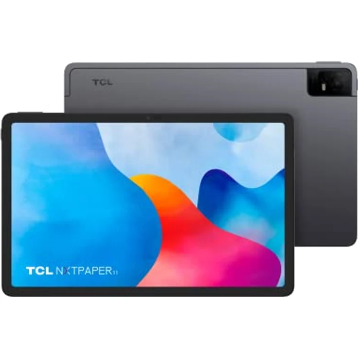 TCL NXTPAPER 11 WiFi-Tablet, 25,6 cm (10,95 Zoll), ohne Reflexionen 2K, Octa-Core, 4 GB RAM, 128 GB Speicher, erweiterbar durch MicroSD, 8000 mAh Akku, Android 13, Dunkelgrau – Bild 1