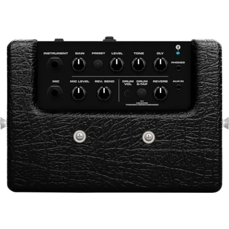 Nux Nux Gitarren-Verstärker Mighty 8BT MK2, Tragbarer Bluetooth-Verstärker mit TSAC-HD Algorithmus, 8 Watt, 6,5-Zoll Lautsprecher, für Gitarre – Bild 4