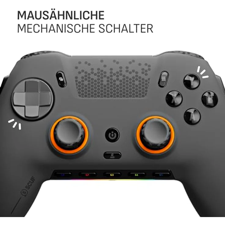 Corsair Scuf Envision Pro, Gaming Controller mit 11 programmierbaren Tasten und OMRON-Mikroschaltern, Grau – Bild 4