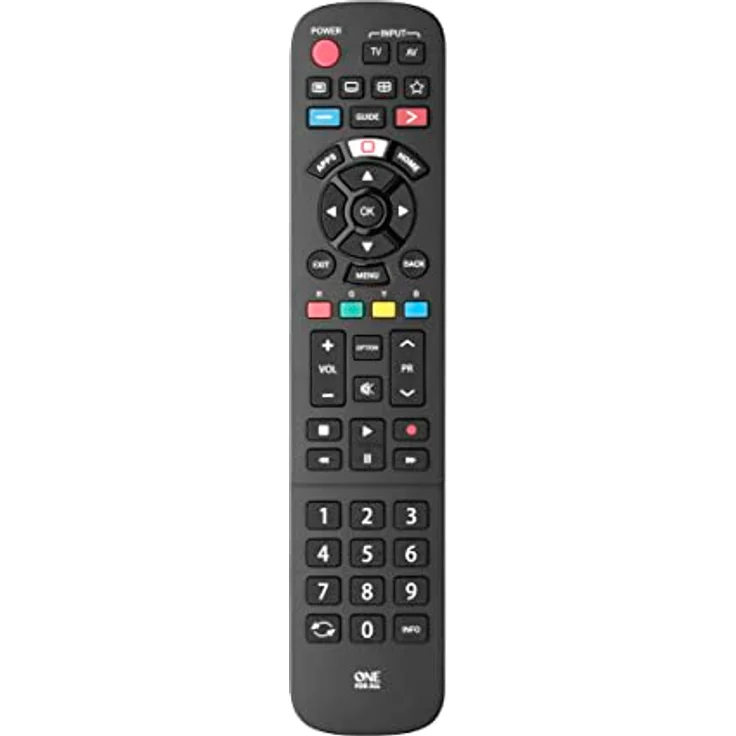 One for All Panasonic TV Fernbedienung - Funktioniert mit Allen Panasonic TV/Smart TV - die ideale TV-Ersatzfernbedienung - URC4914 – Bild 2