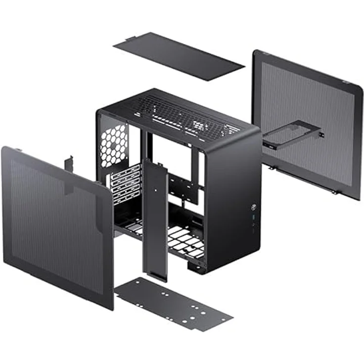 Jonsbo U4 Mini Mesh, Micro-ATX - Schwarz – Bild 6