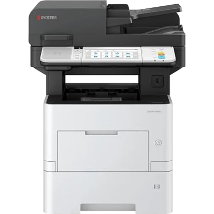 Kyocera Ecosys MA5500ifx/Plus Multifunktionsdrucker Schwarz Weiss, 55 Seiten pro Minute. Drucker Scanner Kopierer, Fax. Touchpanel, LAN und Mobile Print, inkl. 3 Jahre Full Service Vor-Ort – Bild 1