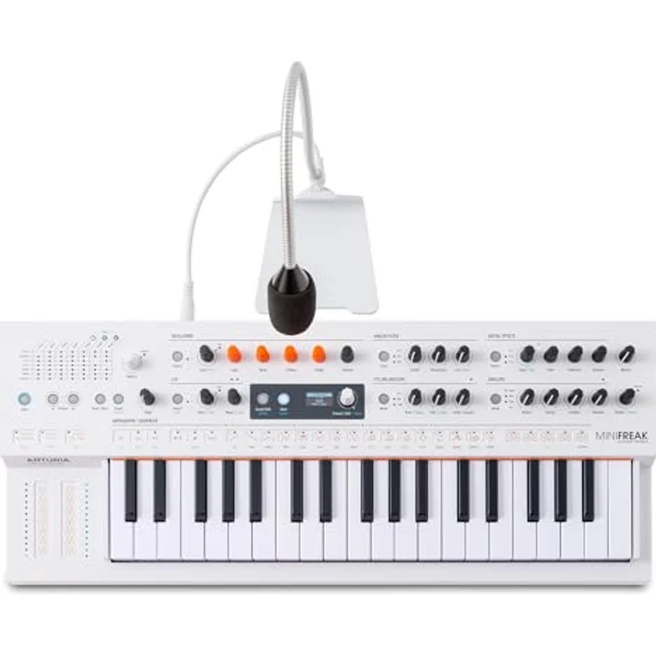 Arturia MiniFreak Vocoder, 37-Tasten Hybrid-Synthesizer mit 31 Oszillator-Modellen, 16-Band Vocoder und Aftertouch – Bild 2
