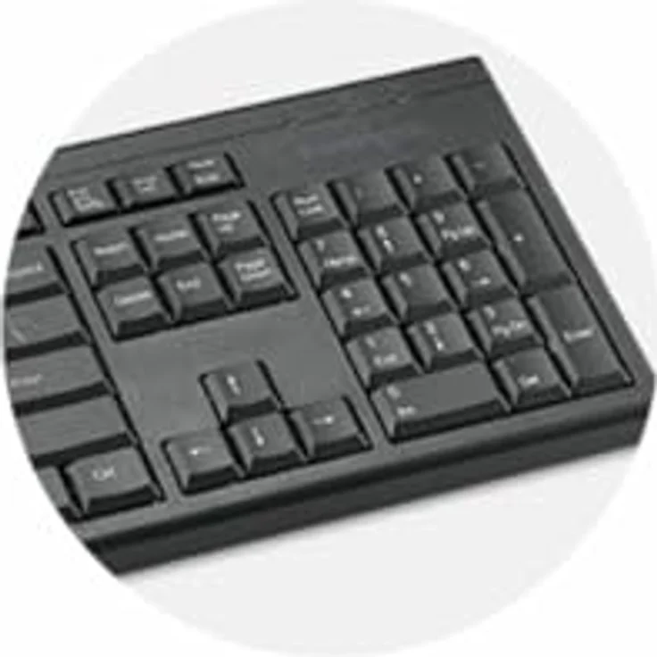 Kensington KB150 EQ Wireless Tastatur, Volle Größe (100%), Kabellos mit AES-Verschlüsselung und Membran Key Switch, Schwarz – Bild 4