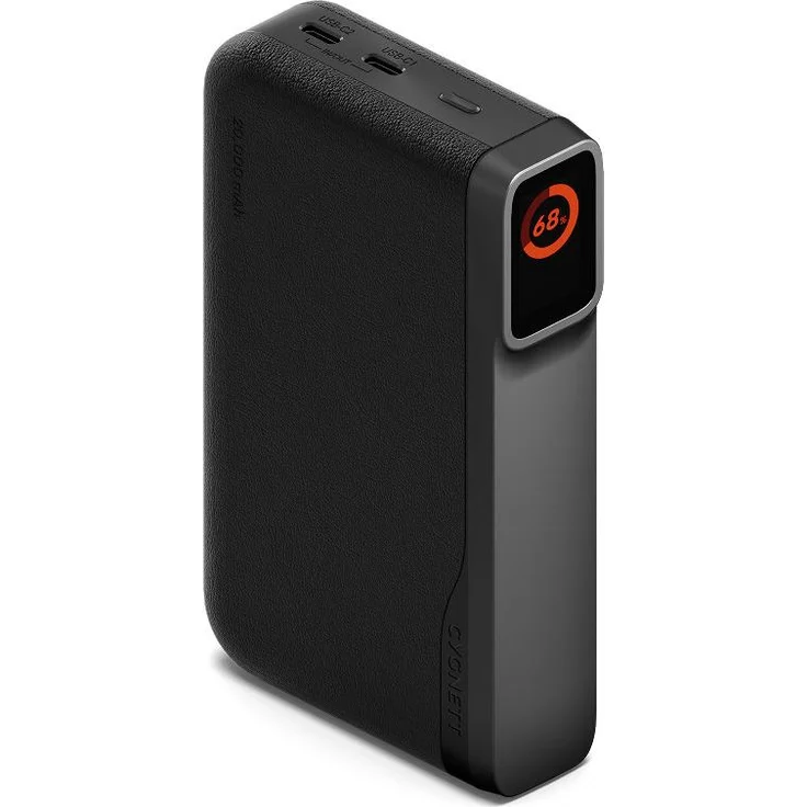 Cygnett Encore, Powerbank mit 20000 mAh und 65 W, Graphit