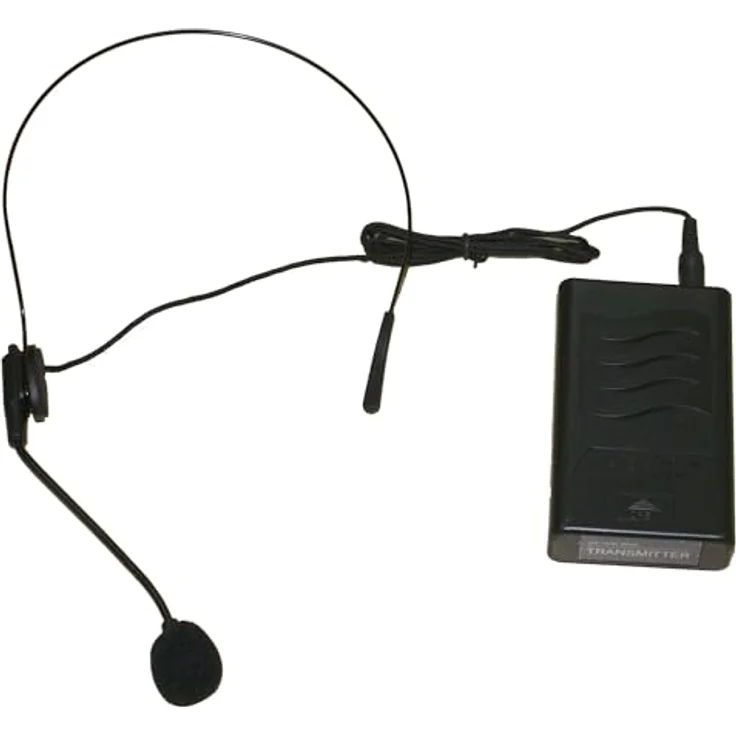 Ibiza VHF2H kabelloses Mikrofon, Schwarz – Bild 3