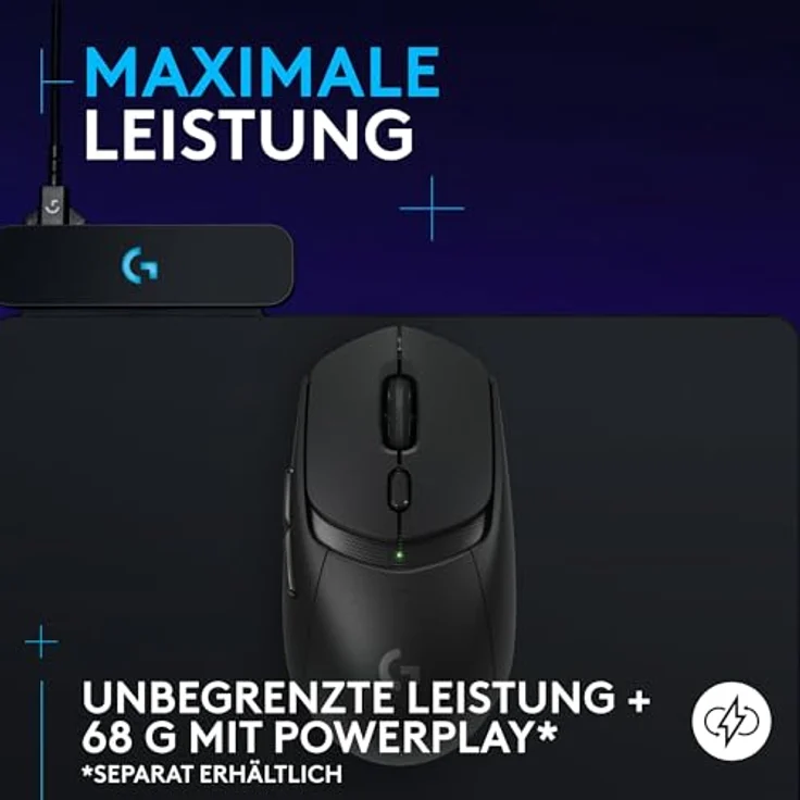 Logitech G309 Lightspeed (Kabelgebunden), Maus, Schwarz – Bild 7