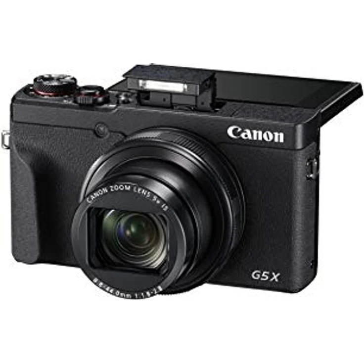 Canon PowerShot G5 X Mark II Digitalkamera (20,1 MP, 5-fach optischer Zoom, 7,5cm (3 Zoll) Display, klappbar, DIGIC 8, EVF, 4K, Full-HD, WLAN, Bluetooth, Blendenautomatik, Zeitautomatik) schwarz – Bild 6