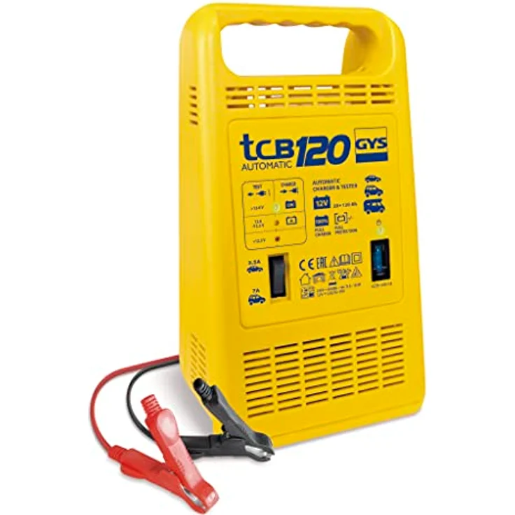 GYS überwachungsfreies Batterieladegerät 12 V, 30 - 120 Ah, TCB 120 – Bild 2
