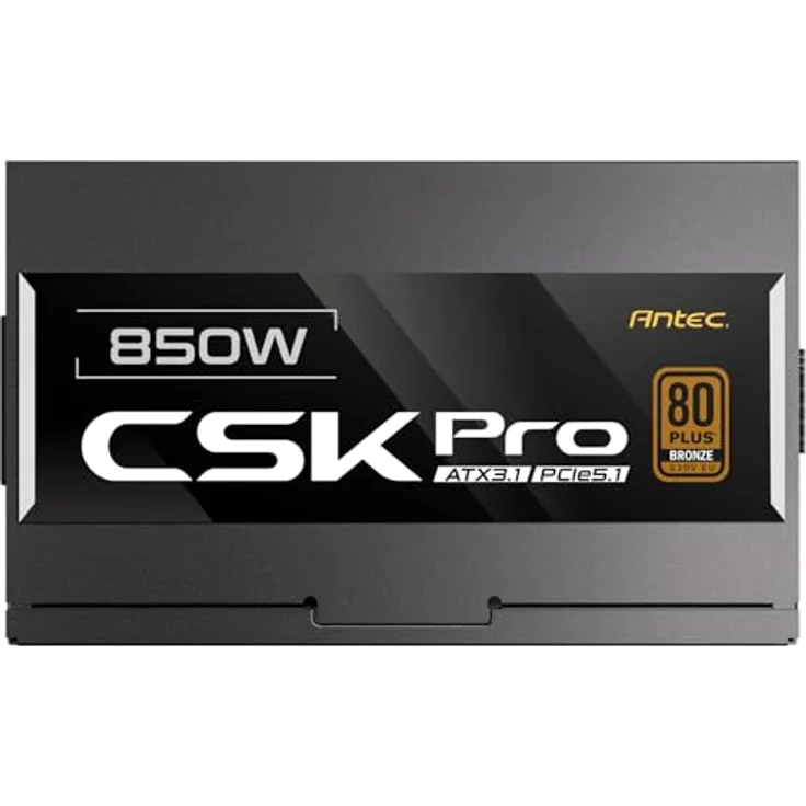 Antec CSK850 PRO EC 80+ Bronze Semi-Modular A, 850W PC Netzteil mit ATX 3.1 und PCIe 5.1 Unterstützung – Bild 6