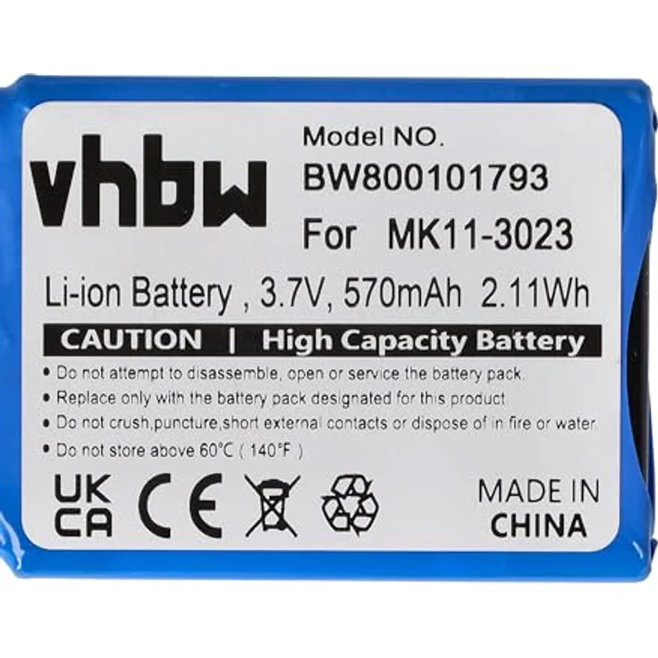 AKKUman Akku kompatibel Sony PS3 Keypad 570mAh Li-Ion – Bild 6