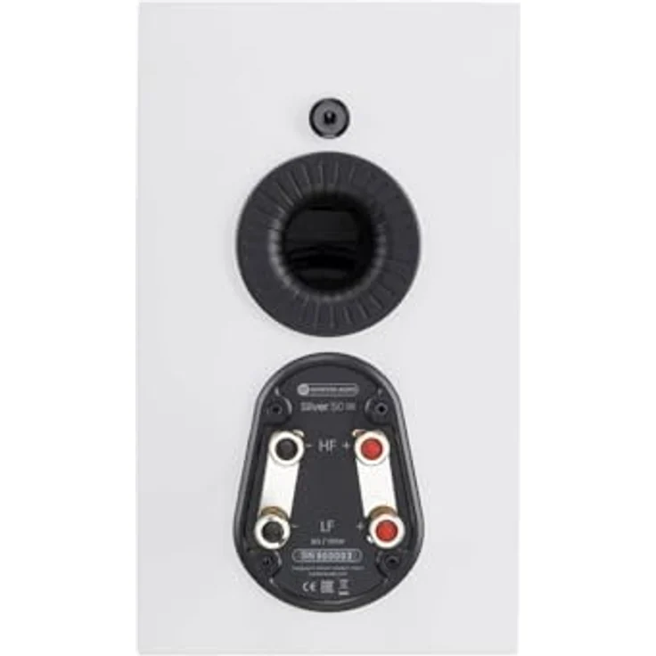 Monitor Audio Silver 50 (7G) Regal-Lautsprecher Schwarz Hochglanz, 100W, 2X Kompaktlautsprecher – Bild 2
