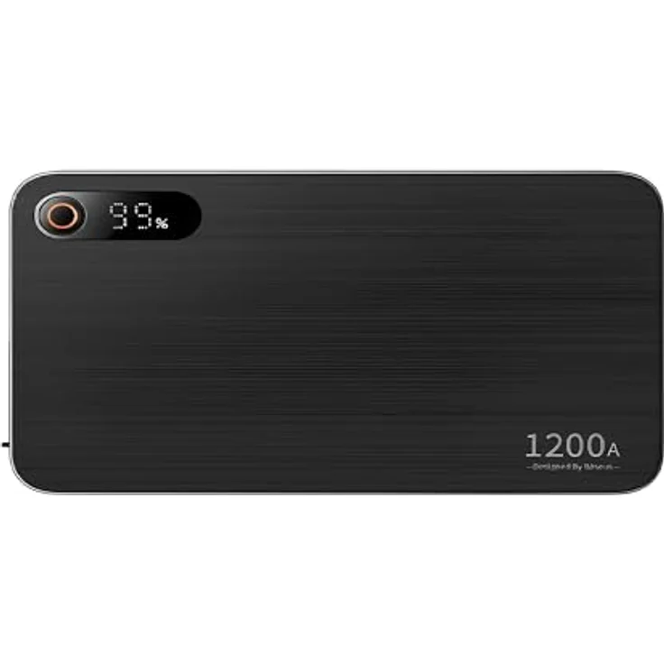 Baseus Super Energy Pro+ Powerbank Jump Starter 1200A - black (12000 mAh), Powerbank, Schwarz – Bild 1