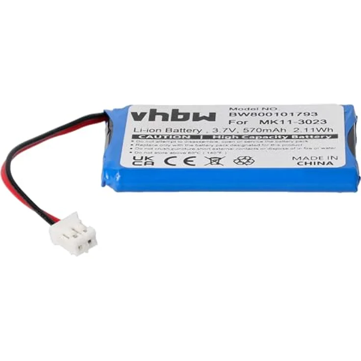 AKKUman Akku kompatibel Sony PS3 Keypad 570mAh Li-Ion – Bild 9