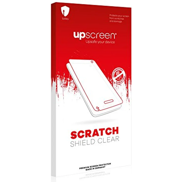 upscreen Schutzfolie für Lenovo Idea Tab Plus 12.1", kristall-klar, Kratzschutz, Anti-Fingerprint, Made in Germany – Bild 3