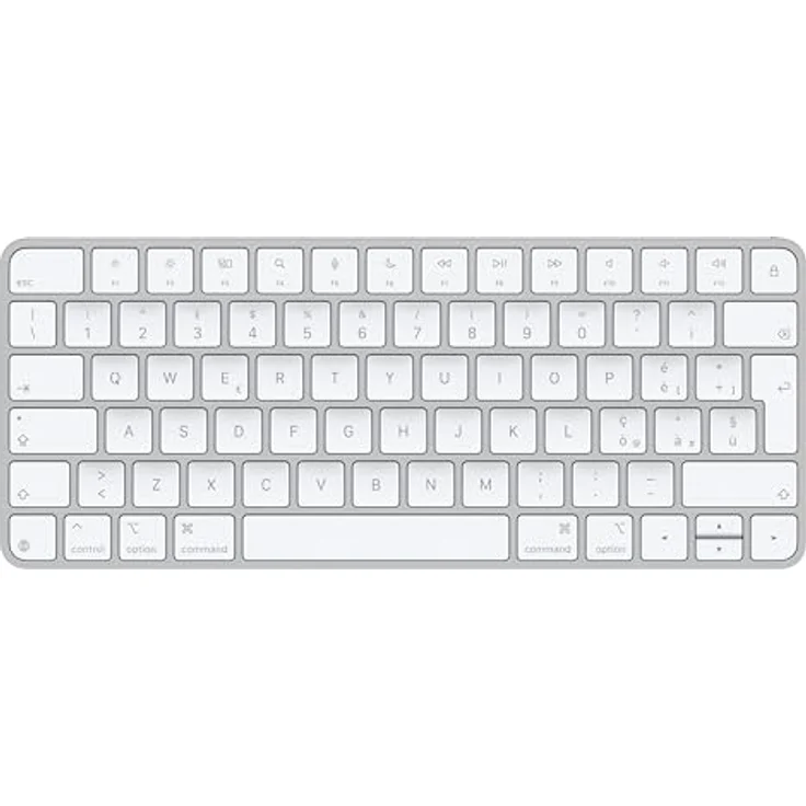 Apple Magic Keyboard silber/weiss IT-Layout - Kabellose Tastatur mit langer Batterielaufzeit und USB-C Anschluss – Bild 2