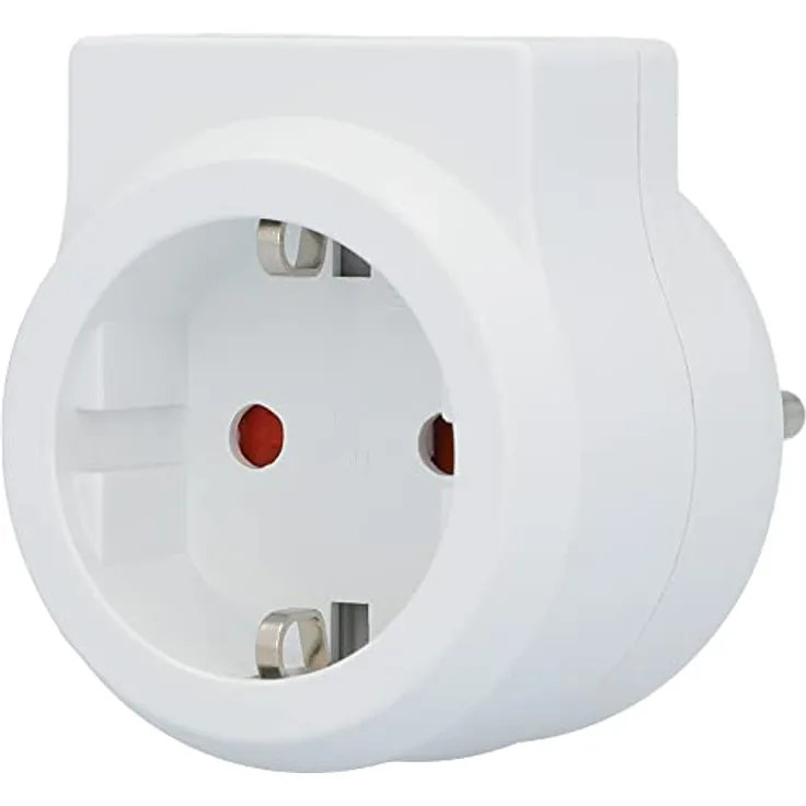 Zwischenstecker mit 1x Schuko, 1x USB Typ C und 2x USB Typ A, 3,4 A, weiß