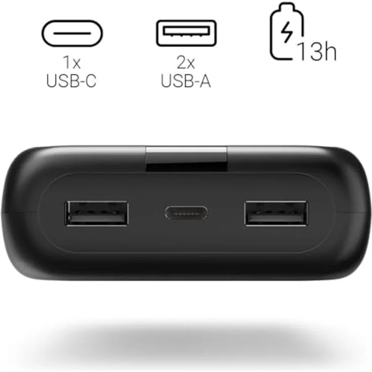 Hama Performance 24 (24000 mAh), Powerbank, Grau – Bild 3
