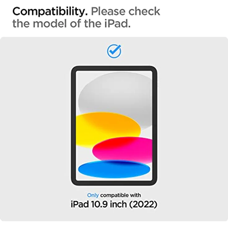 Spigen PaperTouch Pro Schutzfolie kompatibel mit iPad 10. Generation (2022), 10.9 Zoll, Papier Textur, Matt, Installationshilfe – Bild 2