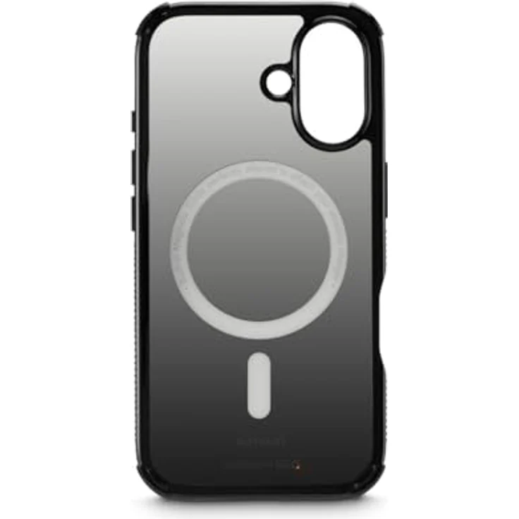 Hama Handyhülle Extreme Protect für iPhone 16 und MagSafe (D3O Bumper, stoßfest, sturzsicher, bruchsicher, magnetisches Case für induktives Laden, Farbverlauf) schwarz – Bild 3