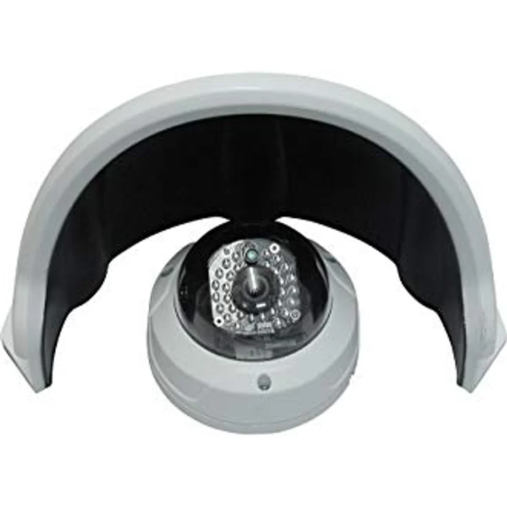 Hikvision Digital Technology DS-1250ZJ Schutzdach für Überwachungskamera, kompatibel mit DS-2CD45XXF(WD)-I(Z)(H)(S), für den Außenbereich, Weiß, 264,7 x 152 mm – Bild 6