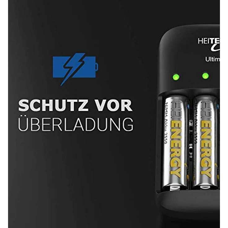 Heitech Ultimate 4 NiMH Rundzellenladegerät (09001533) – Bild 5