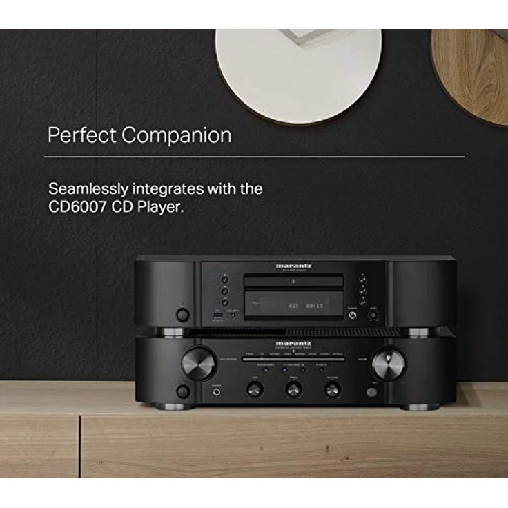 Marantz PM6007 Stereo-Vollverstärker, HiFi Verstärker, Phono-Eingang, 2X 60W PM6007-N1SG silber – Bild 5