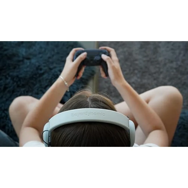 beyerdynamic MMX 200 Wireless Gaming-Headset grau mit Mikrofon, kabelloser Kopfhörer mit USB-Dongle, geeignet für PC, Xbox, Playstation und Nintendo Switch – Bild 5