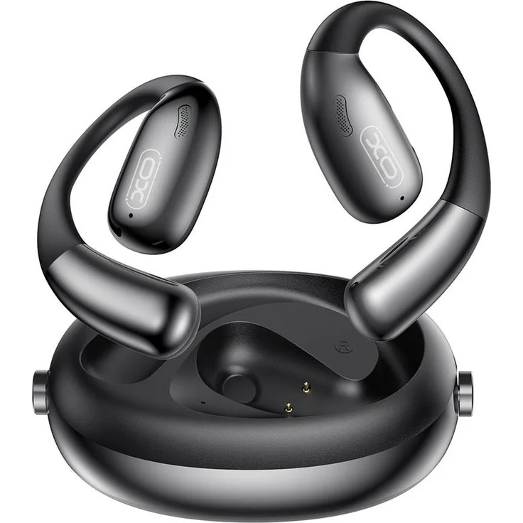 XO G36 OWS, Bluetooth Kopfhörer mit Echtzeit-KI-Übersetzer und ergonomischem Design, schwarz