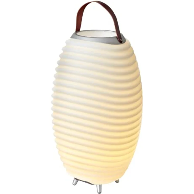 Kooduu Synergy 65 - Tragbarer Bluetooth-Lautsprecher, dimmbares LED-Lampe und Weinkühler - Musik und Licht für den Innen- und Außenbereich, wie Partys, Dinner und Feiern Aller Art – Bild 1