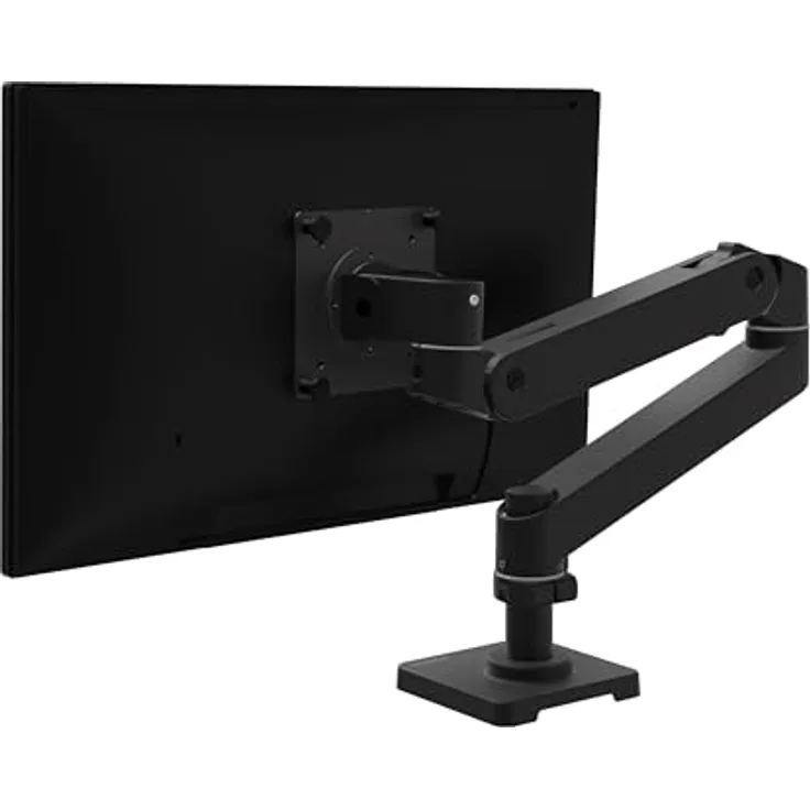 Ergotron LX Pro Monitor Arm, Tischhalterung für Monitore bis 34", VESA, Constant Force Technologie, 10 Jahre Garantie, Schwarz