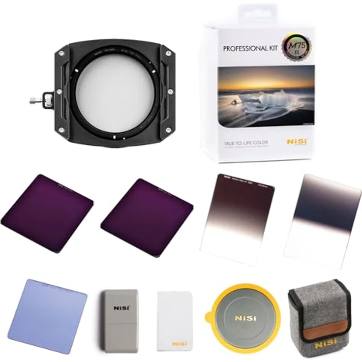 NiSi M75 Filterhalter Kit - 75mm System Professional Kit mit True Color CPL – Bild 1