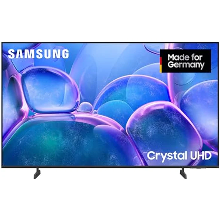 Samsung Crystal UHD 4K U7099F, 55 Zoll LED Fernseher mit Crystal Prozessor 4K, MetalStream Design, SmartThings, Knox Security, Gaming Hub, AI Upscaling, Smart AI TV (2025) – Bild 1