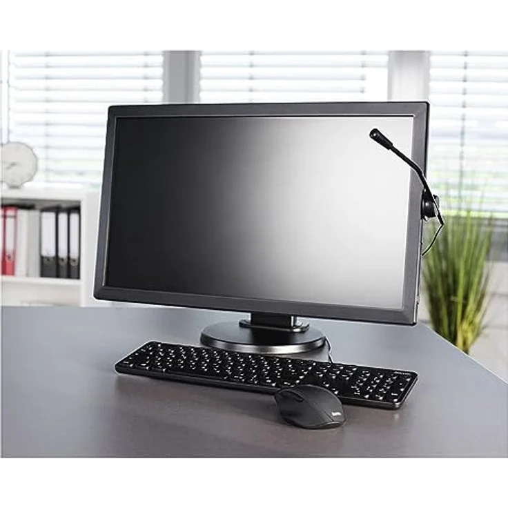Hama Tischmikrofon CS-461, Schwarz – Bild 4