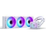 Phanteks Glacier One 360 M25 Gen2 DRGB, AiO-Wasserkühlung mit vernetzbaren M25 G2-Lüftern, RGB-Beleuchtung und Kupfersockel, weiß