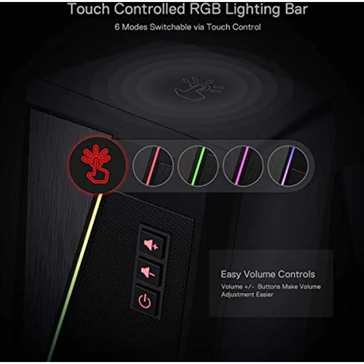 Redragon GS520 Anvil 2.0 Computer-Lautsprecher, USB | RED-GS520 – Bild 4