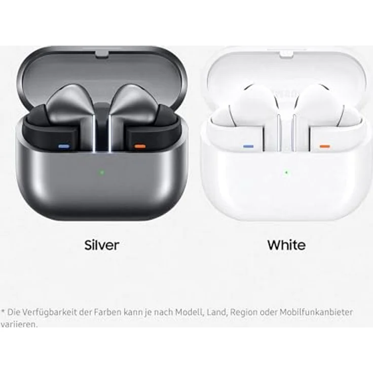 Samsung Galaxy Buds 3 Pro Kabellose Bluetooth-Kopfhörer, Active Noise Cancelling (ANC), Adaptive Geräuschunterdrückung, 360 Audio, Hi-Fi-Sound, Silver, Inkl. Anymode Clear Cover – Bild 3