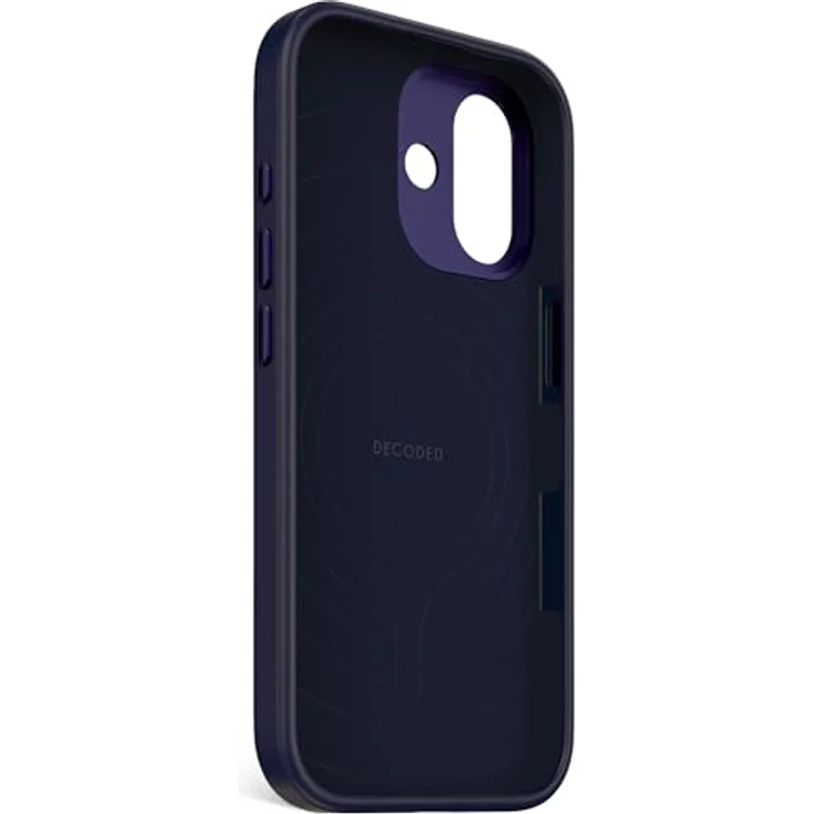 Decoded Silikonhülle für iPhone 17, Antibakterielle Beschichtung, MagSafe Kompatibel, Fallschutz, Kratzfest, Dunkel Blau – Bild 3