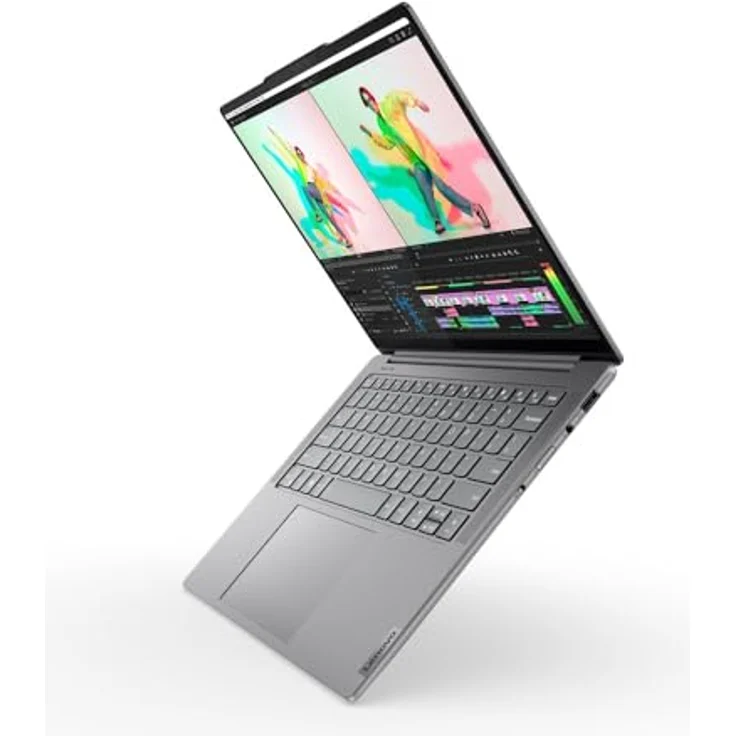Lenovo Yoga Pro 7 (14.50", Intel Core Ultra 7 155H, 32 GB, 1000 GB, DE), Notebook, Grau – Bild 3