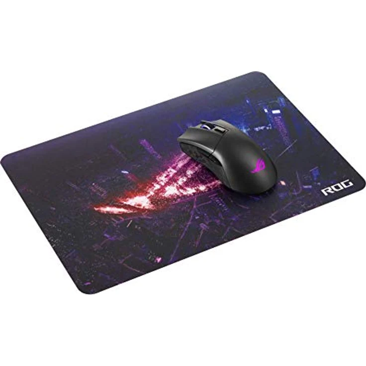 ASUS ROG Strix Slice Gaming Mausoad (rutschfest, für optische und Laser-Mäuse, glatte Oberfläche, 35 x 25 cm) ROG Design – Bild 4