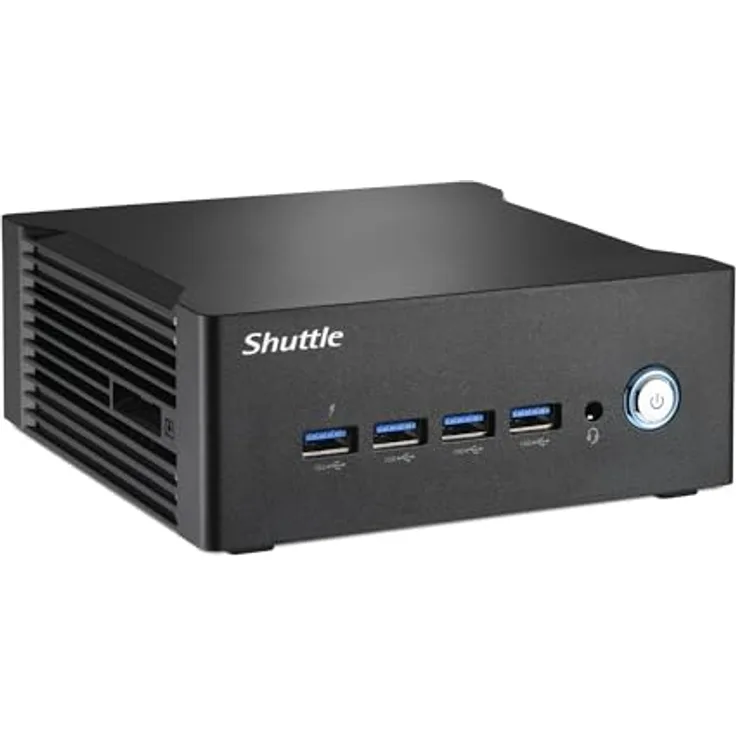 Shuttle XPC nano NA10H7 – Kompakter KI-PC mit Ryzen 7, Radeon 780M, 64 GB DDR5, USB4 & 39 TOPS AI-Leistung