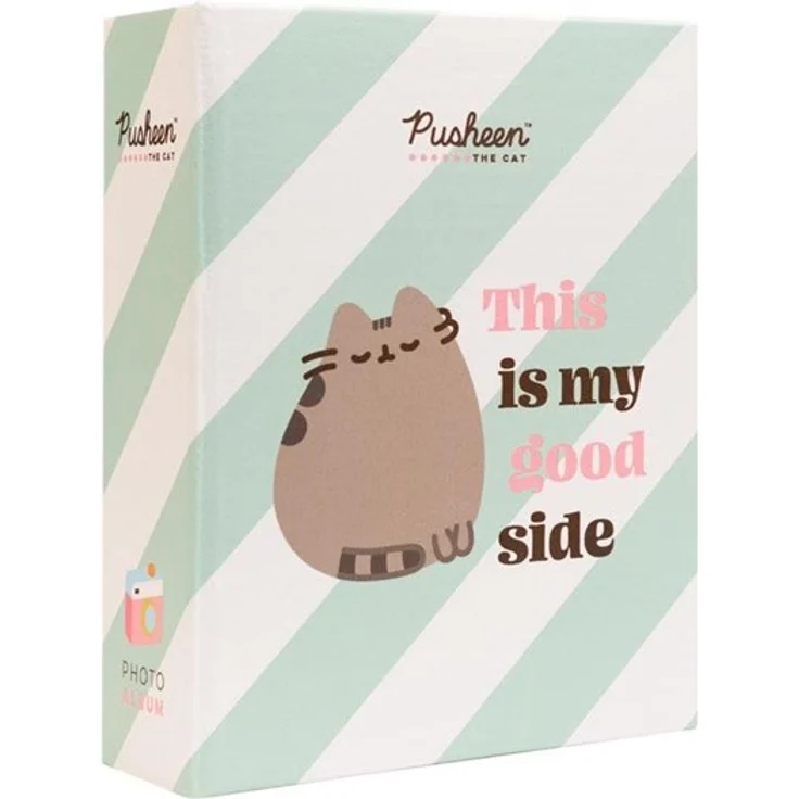 Pusheen Fotoalbum für 100 Fotos, 10x15 cm, Hardcover-Design mit Einstecktaschen – Bild 8