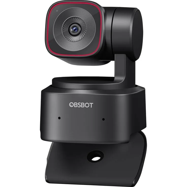 OBSBOT Tiny 2 Lite 4K PTZ-Webcam (Schnelles Auto-Tracking per AI, Gestensteuerung)