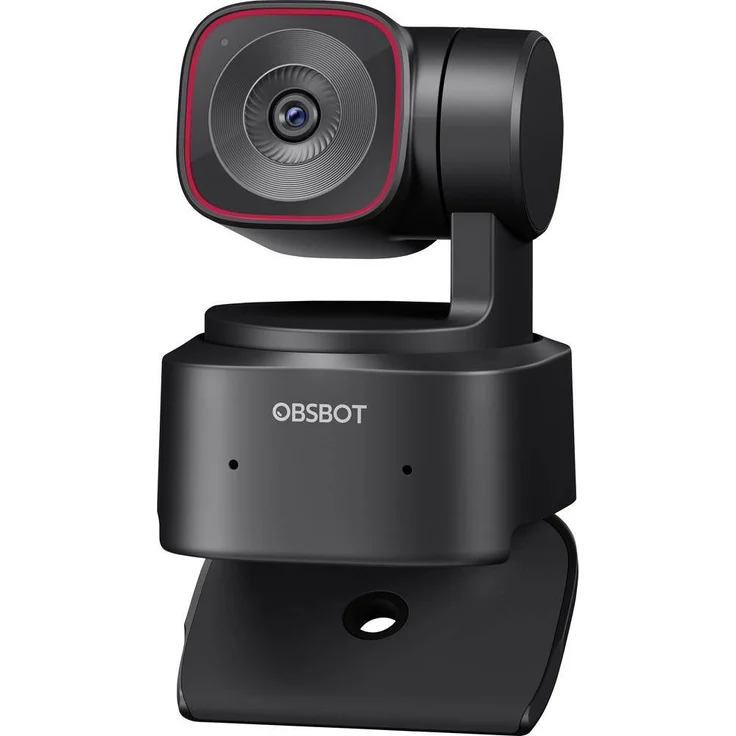 OBSBOT Tiny 2 Lite 4K PTZ-Webcam (Schnelles Auto-Tracking per AI, Gestensteuerung)