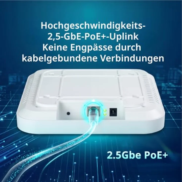 D-Link DAP-E3620 Wi-Fi 7 Access Point, Dual-Band mit 3600 Mbit/s, PoE, weiß – Bild 7