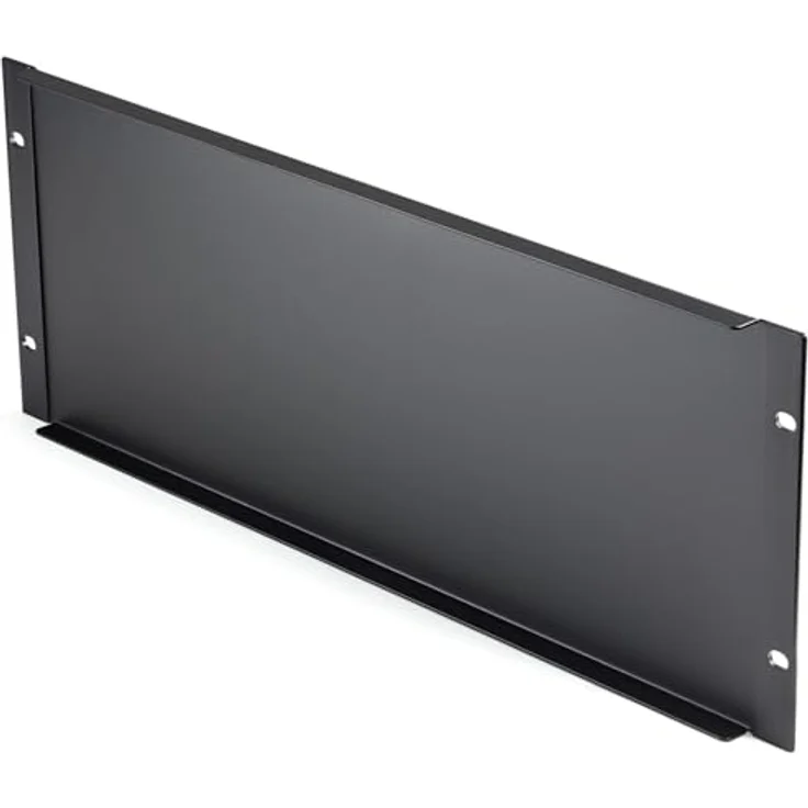 StarTech.com 4U Blindblende für 19 Zoll Rack - Stahl, Schwarz, 4RU-Rack-Füllplatte/Abstandhalter/Massivplatte, EIA-310 konform, einfache Montage – Bild 2