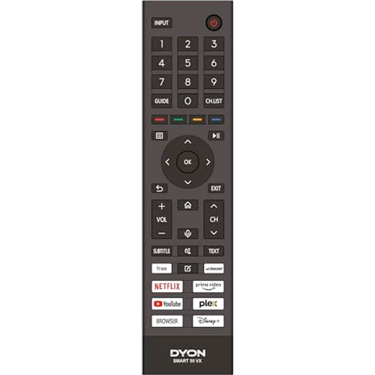 DYON Smart 50 VX - 50 Zoll (126 cm) 4K Ultra-HD Smart TV, Triple Tuner (DVB-C/-S2/-T2), App Store, Prime Video, Netflix, YouTube, DAZN, Disney+ [Mod. 2024] – Bild 5