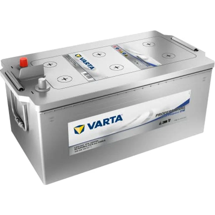 Varta Professional Dual Purpose EFB LED 240 12V 240AH 1200A, Batterie mit 518 x 276 x 242 cm Größe – Bild 1