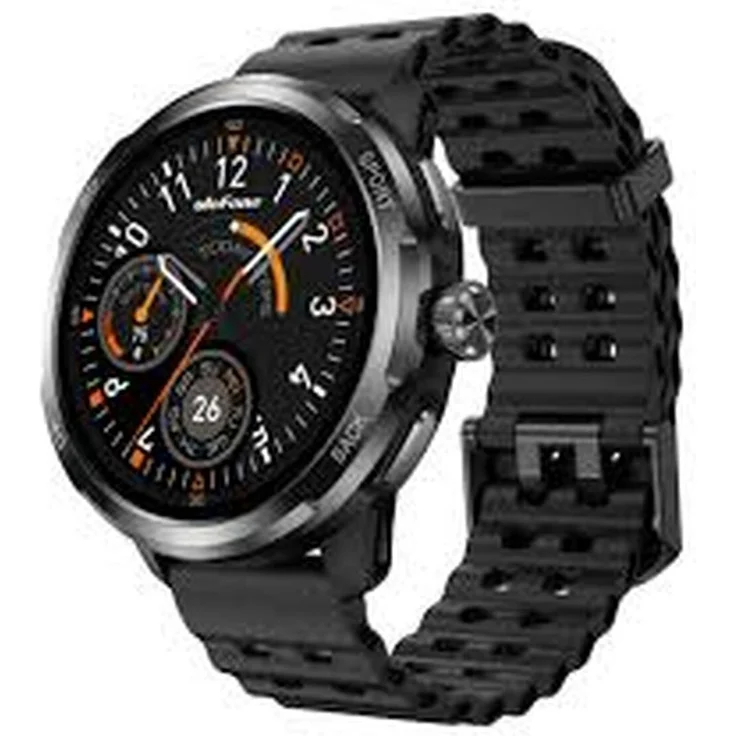 Ulefone Armor Watch Pro Smartwatch, silber, trendiges Design, One Size